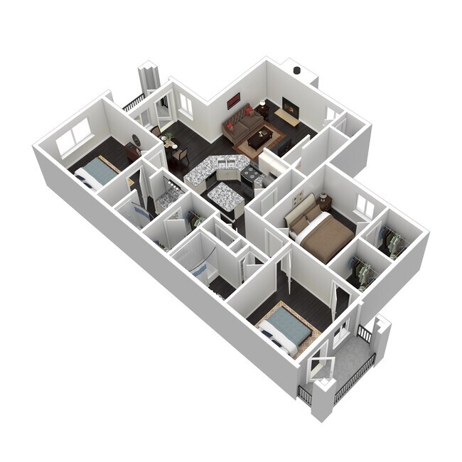 Unit 2066 2066 floor plan